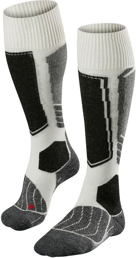 Falke SK 1 Sokken Dames grijswit 39 40 2018 Wintersport sokken