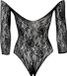Le Désir by Shots Shots Video B.V. Wonder Rhinestone Bodysuit - One Size - Black