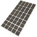Adsamm® 50 x Zelfklevende Viltglijders Bruin 20x20 mm Vierkant 3,5 mm Dik