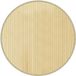 vidaXL - Tapis - rond - 60 cm - bambou - naturel clair