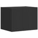 vidaXL TV-wandkast 39 x 31 x 29,5 cm Zwart Bewerkt Hout