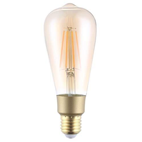 Nityam Aangesloten LED lamp Filament 6W ST64 E27 socket geel