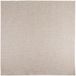 vidaXL - Tapis - Carré - FARO - Crème - 240 x 240 cm - Polyester