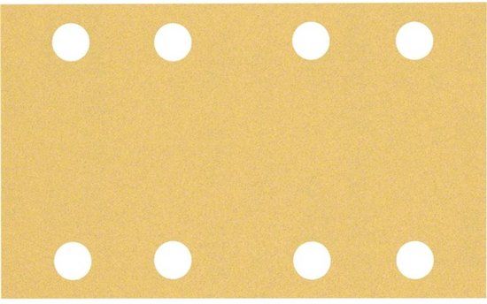 Bosch Professional 2608901663 Schuurpapier voor vlakschuurmachine, Korrel 120, 133 mm x 80 mm, 50 stuks