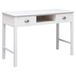 Bureau 110x45x76 cm bois blanc