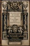 Dissertazione sulle bevande salutari (Edizione Tradotta, Annotata e Illustrata): De Salubri Potu Dissertatio