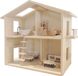 Buxibo Maison de poupées en bois - Maison pour poupées avec meubles - Maisonnette en bois - Maison Barbie