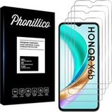 Phonillico® Honor X6b Gehard Glas Schermprotector [4 Stuks]