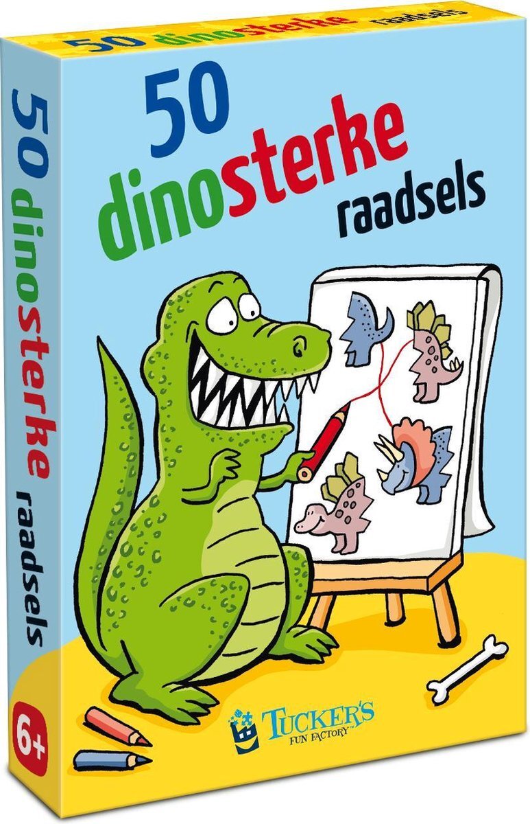 Tucker's Fun Factory 50 dinosterke raadsels