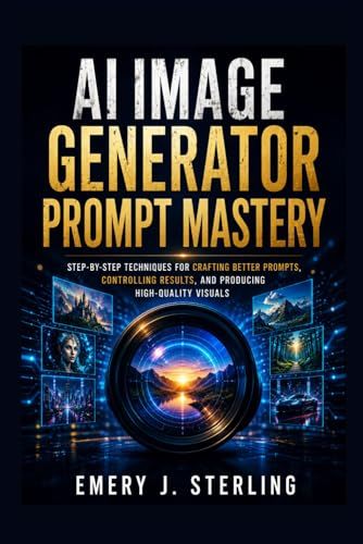 AI Image Generator Prompt Mastery: Step-by-Step Techniques for Crafting Better Prompts, Controlling Results, and Producing High-Quality Visuals