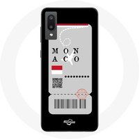 Maniacase Etui voor Samsung Galaxy A02 Air ticket Monaco