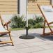 Maison Exclusive Parasolstandaard, vert, 45x45x30 cm, gietijzer