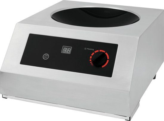Saro CW 35 - Inductie Wok Kookplaat - Horeca