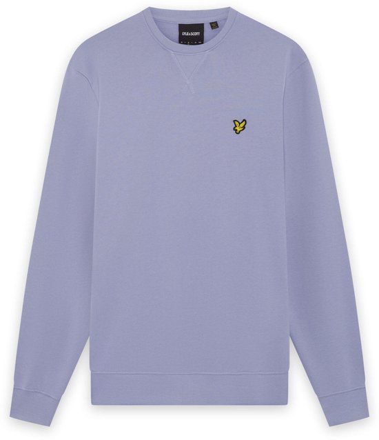 Lyle & Scott Crew Neck Sweatshirt Blauw Katoen Maat L