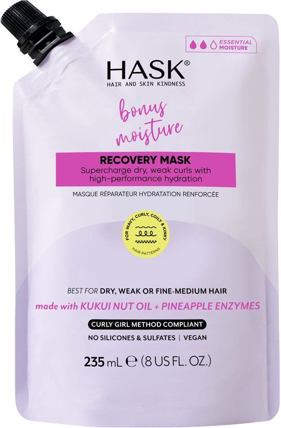 HASK Bonus Moisture Recovery Mask 235 Milliliter