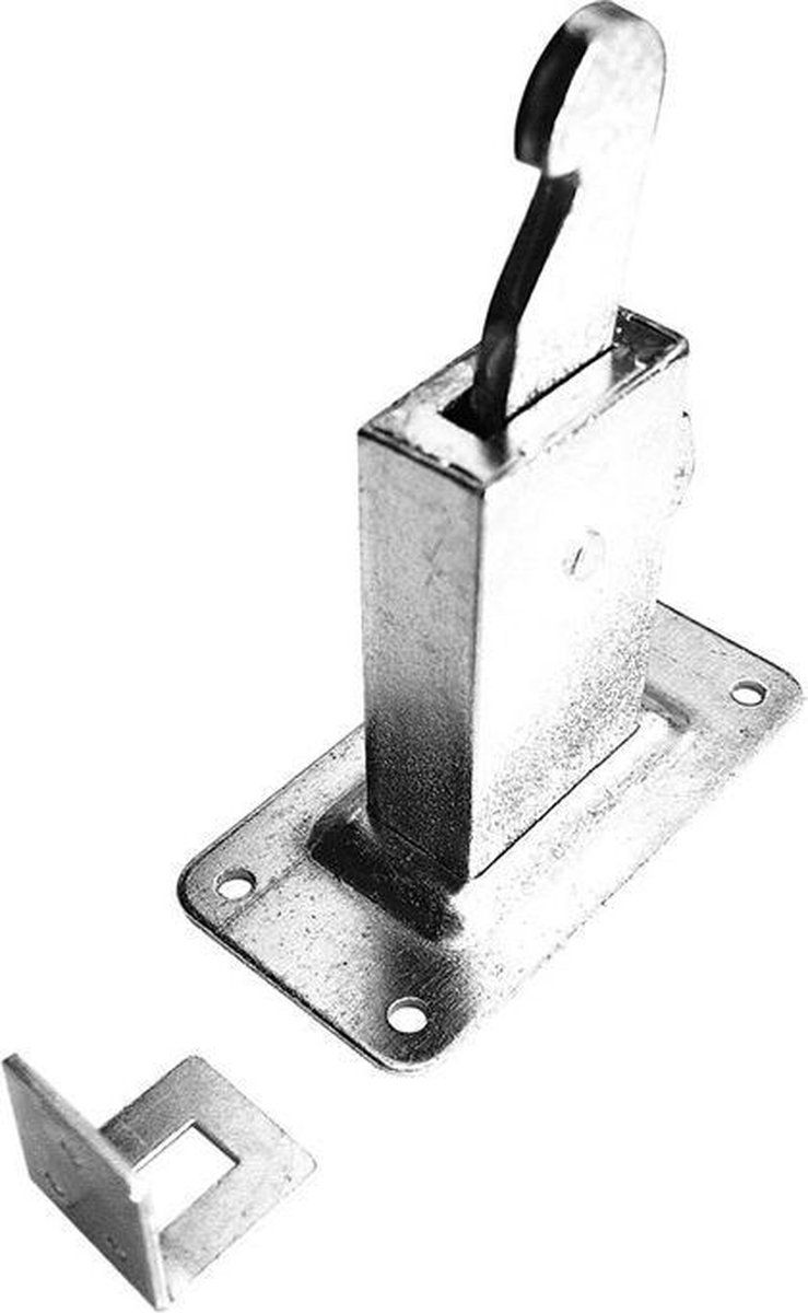 DX Deurvastzetter Muurplaat - 8714140135394