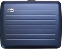 Ogon Designs Stockholm V2 Large Creditcardhouder – Dames en Heren – Aluminium Wallet met RFID Bescherming, Extra Geldvak & Waterbestendige Sluiting – Navy Blauw