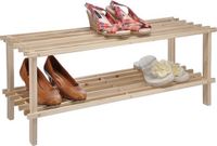 Hi Schoenenrek 2-laags - Natuurlijk Hout