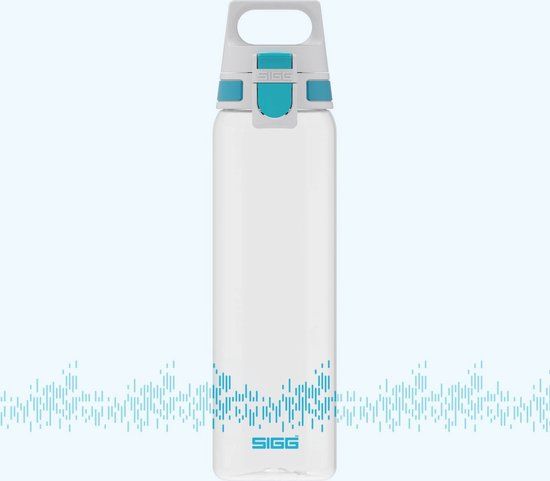 SIGG Total Clear One MyPlanet 0.75L aqua Tritan Drinkfles