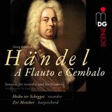 Outhere MDG Heiko Ter Schegget & Zvi Meniker - Händel: Sonatas For Recorder And Harpichord (SACD)