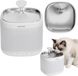 Peluvio Rillan – Katten Waterfontein met SMART Radar – 2 L Reservoir – Dubbel Filtersysteem – USB-C & Batterij – Stil, Hygiënisch & Energiezuinig