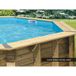 Ubbink Liner Seul Bleu Pour Piscine Bois Océa Ø 5,80 X 1,30 M