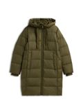 Tommy Hilfiger Dames Parka Olijfgroen Polyester S Herfst/Winter 2026