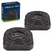Alapure filtre à charbon actif, adapté pour Ikea NYTTIG FIL 554 / Type 200 / DKF42 / CHF200/1 (2 pièces)