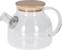 Excellent Houseware Glazen theepot 800 ml met filter
