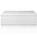 Casaria Opbergbank - 115x40x40cm Kunstleer - Wit