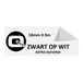 Sneltoner Brother TZe-S241 - 8m zwart op wit / gelamineerd tape / extra klevend / 18mm (huismerk)
