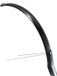 Eurofender Voorspatbord 28" - Compact montagesysteem - Zwart kunststof - 58 mm breed