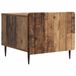 vidaXL Salontafel met lade Oud hout 49 x 50 x 42 cm Bewerkt hout