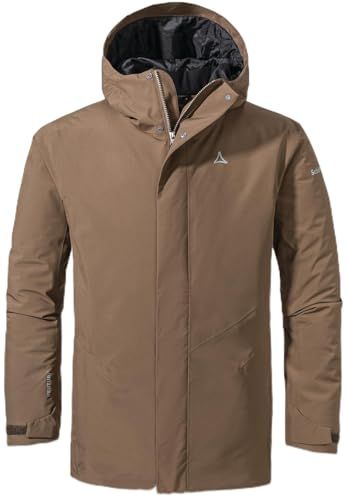 Schöffel Heren Ins Jacket Style Lodos MNS winterjas - Zwart - Maat 56