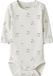 Name it Romper Biologisch katoen Vrouwen Gebloemd Cloud Dancer 50