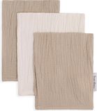 Baby's Only Washandje Tender - 3-pack - Beige/Linen