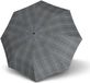 Knirps T.200 Medium Duomatic Check Grey Paraplu