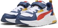 PUMA Trinity Lite AC+ PS Unisex Sneakers - PUMA White-Fierce Red-Persian Blue