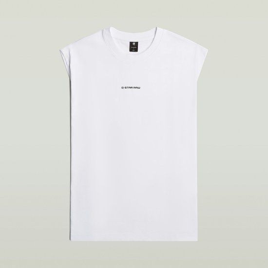 G-Star Boxy S/L R T Heren T-shirt Wit L