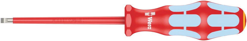 Wera 3160 i VDE Zaagsnede-Schroevendraaier, RVS, 0.8 x 4.0 x 100 mm