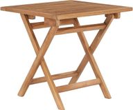 vidaXL Tuintafel inklapbaar 45x45x45 cm massief teakhout