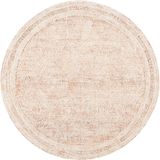 Safavieh Bohemian Indoor Hand Tufted Abstract Collection, ABT340, in Ivory / Rust, 122 x 122 cm