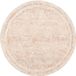 Safavieh Bohemian Indoor Hand Tufted Abstract Collection, ABT340, in Ivory / Rust, 122 x 122 cm