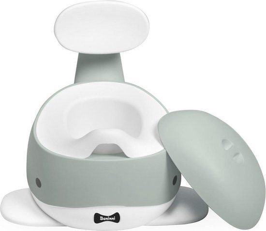 Baninni Plaspotje Potty Whale - Grijs