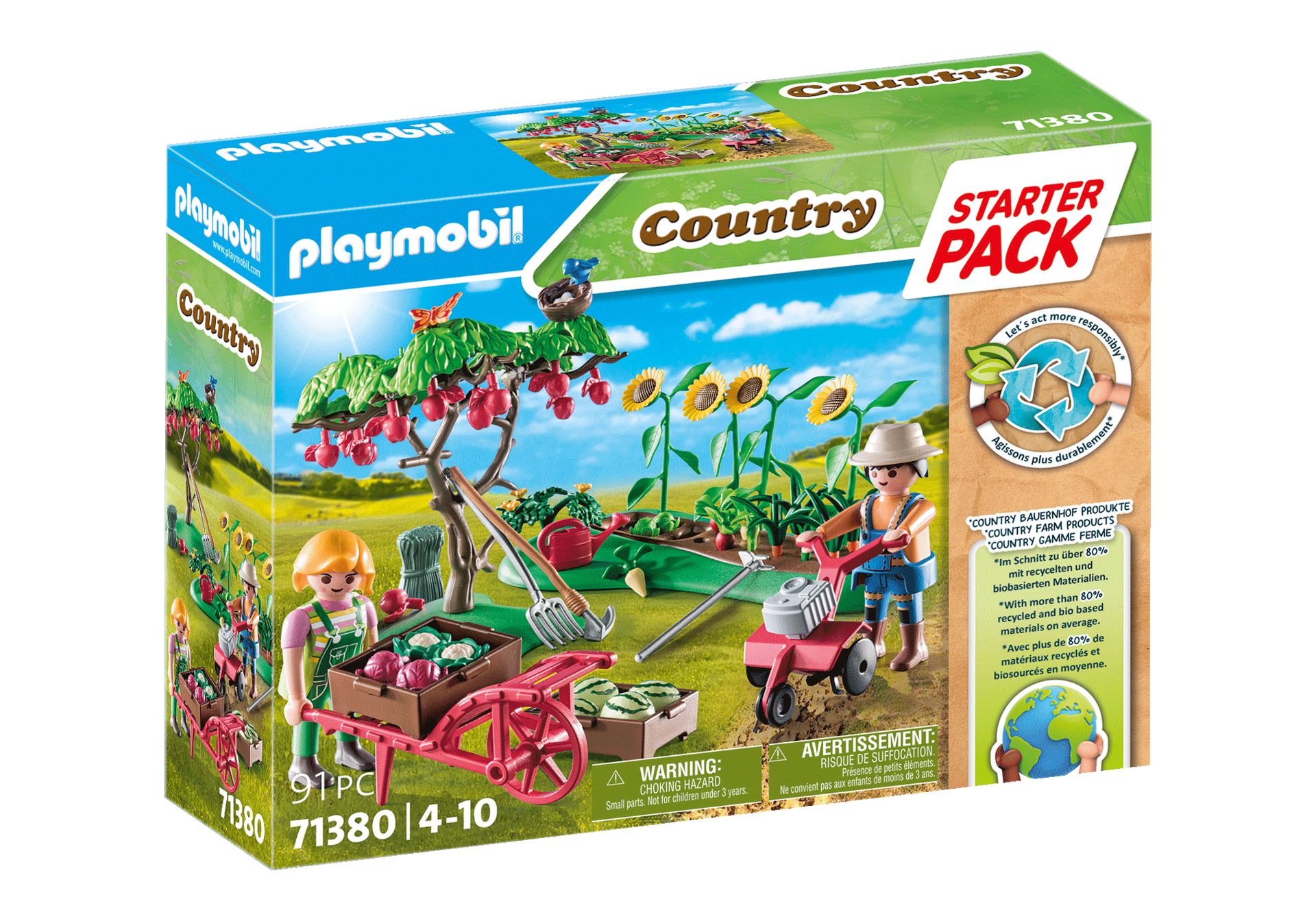 PLAYMOBIL Starterpack Boerderij moestuin - 71380