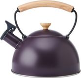 La Cafetière Fluitketel RVS Houten Handgreep Paars 1.6L