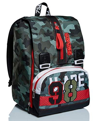 Seven Crew Rugzak Groen Basisschool en Middelhoge School