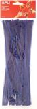 APLI Chenilledraad Blauw 50st