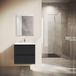 Saniclass Prime Blend Badkamermeubelset - 60x55x46cm - Mat Zwart