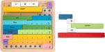 Tooky Toy, table de mathématiques et de sciences en bois